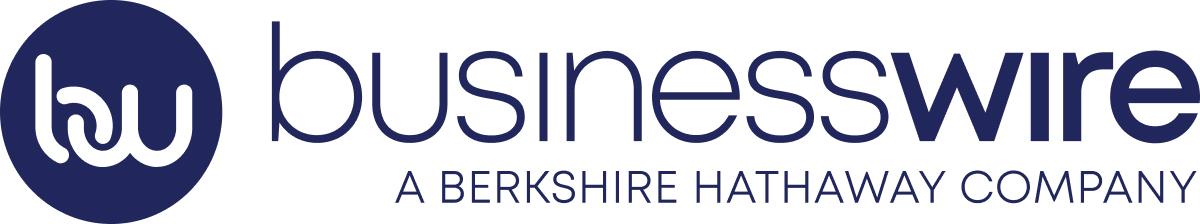 Business Wire Logo - Navy with White Background