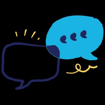 chat bubbles