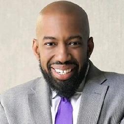 Headshot for Rahman Johnson at Edward Waters University