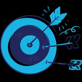 bullseye showing how Business Wire users can target specific audiences with press releases
