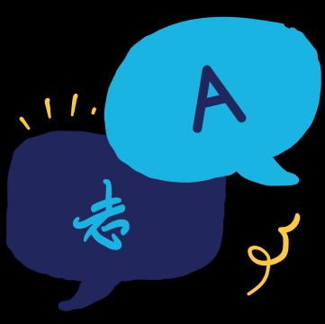 Chat bubbles in different languages